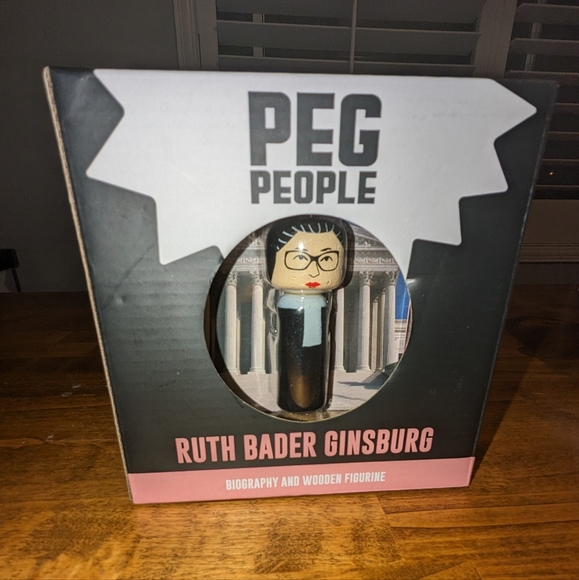 Ruth Bader Ginsburg Peg People - Picture 1 of 3